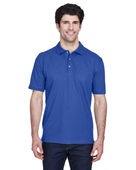 Ultraclub Men's Classic Pique Polo 8535 ROYAL Pocket