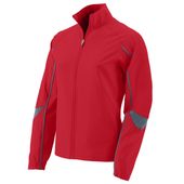 Augusta Ladies Quantum Jacket 3782 RED/GRAPHITE Pocket