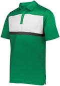 Holloway Prism Bold Polo 222576 KELLY/WHITE Pocket