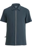 Edwards Men's Zip Front Service Shirt 4240 BLUE GRAPHITE Pocket