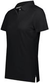Holloway Ladies Repreve Eco Polo 222775 BLACK Pocket