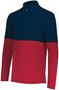 Holloway Momentum Team 1/4 Zip Pullover 223500 SCARLET/NAVY Pocket
