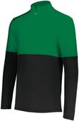 Holloway Momentum Team 1/4 Zip Pullover 223500 BLACK/KELLY Pocket