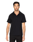 Threadfast Apparel Unisex Impact Polo 382PL BLACK Pocket