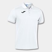 Joma Mens/Boys Campus III Polo Short Sleeve 101588 WHITE Pocket