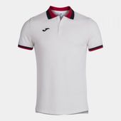 Joma Mens/Boys Confort II Short Sleeve Polo 102229 WHITE Pocket