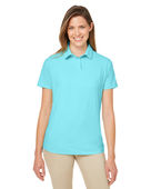 Nautica Ladies' Saltwater Stretch Polo N17923 SEA MIST Pocket