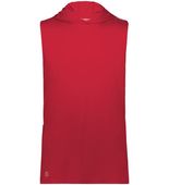 Holloway Coolcore Sleeveless Hoodie 222590 SCARLET Front
