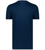 Holloway Youth Eco-Revive Tee 223617 NAVY HEATHER Front