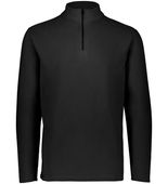 Augusta Micro-Lite Fleece 1/4 Zip Pullover 6863 BLACK Pocket