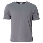 A4 Adult Softek Short Sleeve Tee N3013 GRAPHITE Front