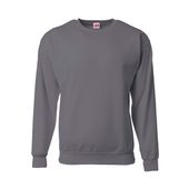 A4 Adult Sprint Fleece Sweatshirt N4275 GRAPHITE Front