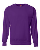 A4 Adult Sprint Fleece Sweatshirt N4275 PURPLE Front