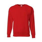 A4 Adult Sprint Fleece Sweatshirt N4275 SCARLET Front
