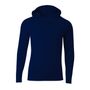 A4 Youth Long Sleeve Hooded Tee Nb3409 NAVY Front