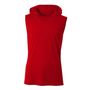 A4 Youth Sleeveless Hooded Tee Nb3410 SCARLET Front
