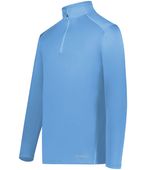 Holloway Coolcore 1/4 Zip Pullover 222140 COLUMBIA BLUE Pocket