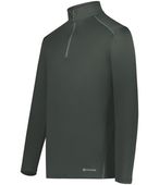 Holloway Youth Coolcore 1/4 Zip Pullover 222240 IRON Pocket