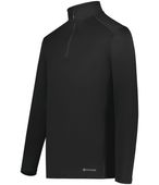 Holloway Youth Coolcore 1/4 Zip Pullover 222240 BLACK Pocket