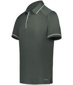 Holloway Adult Coolcore Performance Polo 222518 IRON/WHITE Pocket