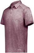 Holloway Electrify Coolcore Polo 222572 MAROON HEATHER Pocket