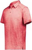 Holloway Electrify Coolcore Polo 222572 SCARLET HEATHER Pocket