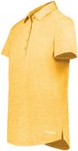 Holloway Ladies Electrify Coolcore Polo 222772 GOLD HEATHER Pocket