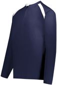 Holloway Clubhouse Pullover 229595 NAVY/WHITE Pocket
