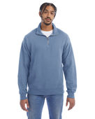 Comfortwash By Hanes Unisex Quarter-Zip Sweatshirt GDH425 SALTWATER Pocket
