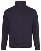 Just Hoods By Awdis Unisex Sophomore Quarter-Zip Fleece JHA046 OXFORD NAVY Pocket
