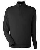 Swannies Golf Men's Mckinnon Quarter-Zip SWM500 BLACK Pocket