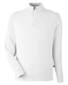Swannies Golf Men's Mckinnon Quarter-Zip SWM500 WHITE Pocket