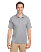 Team 365 Men's Zone Sonic Heather Performance Polo TT51H ATHLETIC HEATHER Pocket