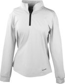 Easton Women's 1/4 Zip Performance Pullover EATECH WHITE Pocket