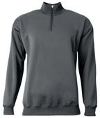 A4 Youth Sprint Fleece Quarter Zip NB4282 GRAPHITE Pocket