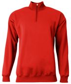 A4 Youth Sprint Fleece Quarter Zip NB4282 SCARLET Pocket