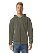 American Apparel Reflex Fleece Unisex Full Zip Hoodie RF497 LIEUTENANT Pocket