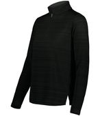 Augusta Ladies Pursuit 1/2 Zip Pullover Jacket 7012 BLACK Pocket