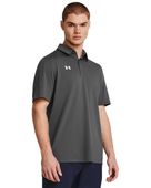 Under Armour Men's Tech Team Polo 1370399 025 - CASTLEROCK/WHITE Pocket