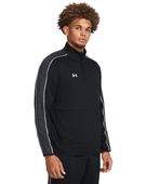 Under Armour Men's Command Warm-Up 1/4 Zip Jacket 1383260 001 - BLACK/WHITE Pocket