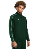 Under Armour Men's Command Warm-Up 1/4 Zip Jacket 1383260 301 - FOREST GREEN/WHITE Pocket