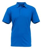 BAW Men's Spandex Solid Polo Shirt DK1000 ROYAL Pocket