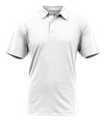 BAW Men's Spandex Solid Polo Shirt DK1000 WHITE Pocket