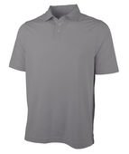 Charles River Apparel Men's Greenway Stretch Cotton Polo 3517 GREY Pocket