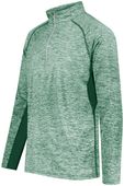 Youth Coolcore 1/2 Zip Heather Pullover DARK GREEN HEATHER Pocket