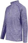 Youth Coolcore 1/2 Zip Heather Pullover PURPLE HEATHER Pocket