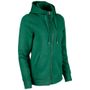 Champro Victory Fleece Zip Up Hoodie (Womens) VFZH1W Forest Green Pocket