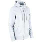 Champro Victory Fleece Zip Up Hoodie (Womens) VFZH1W WHITE Pocket