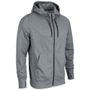 Champro Lineup Fleece Zip Up Hoodie FLC6 HEATHER GREY Pocket