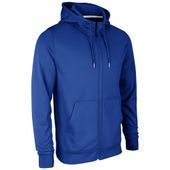 Champro Lineup Fleece Zip Up Hoodie FLC6 ROYAL Pocket